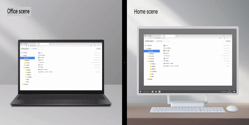 Animated demo 5 of AI file preview feature in 360 Browser