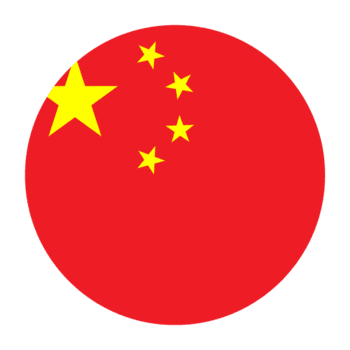 China flag icon for Simplified Chinese language selection