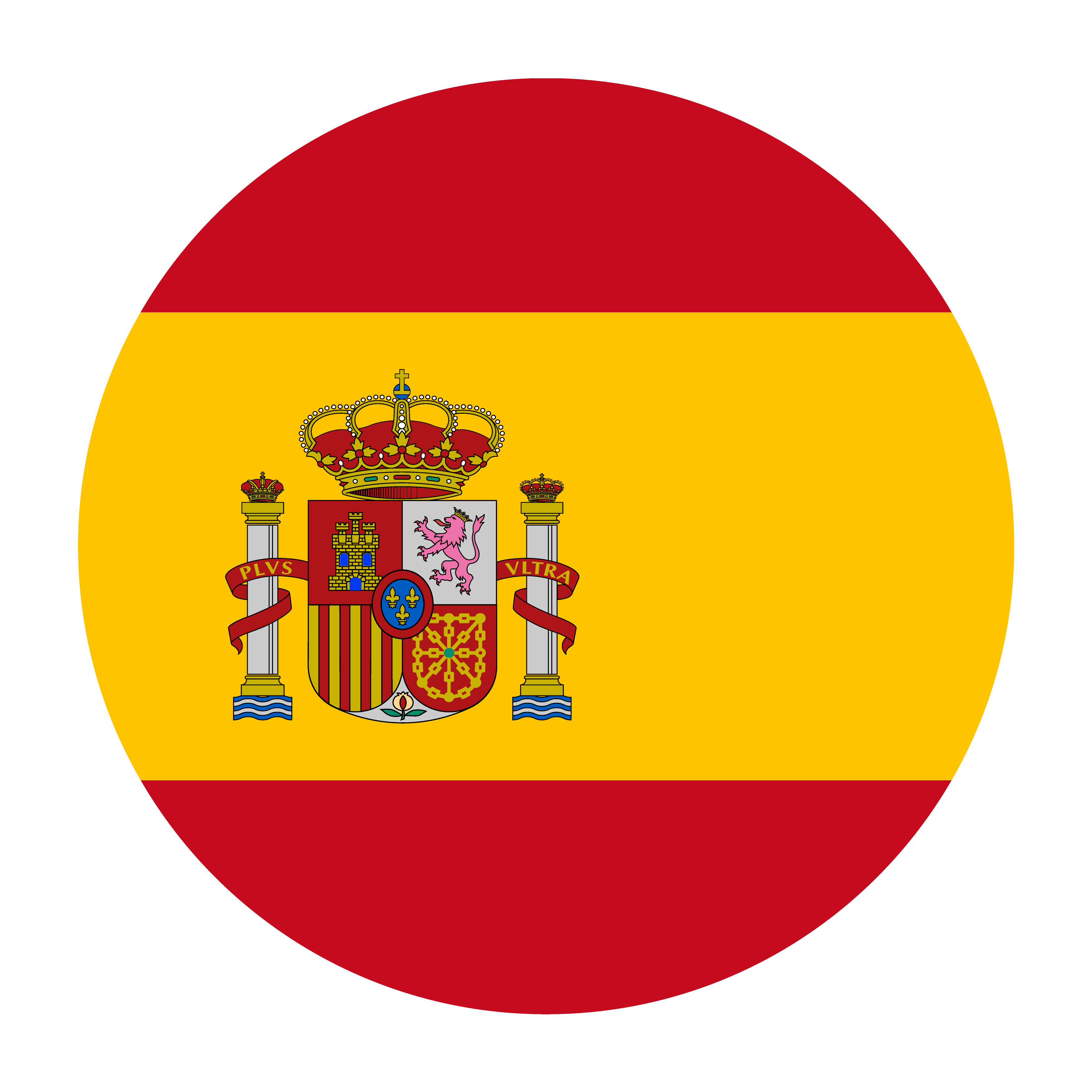 Spain flag icon for Spanish language selection
